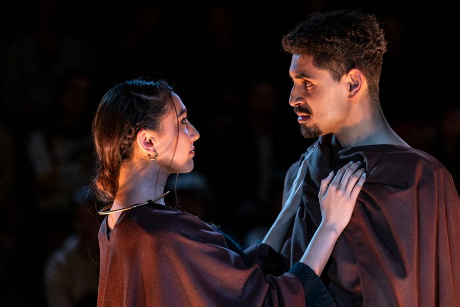 Tamara Lee Bailey and Darius Williams in King Lear (2024)