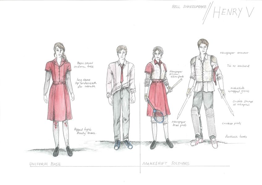 Henry 5 2014 Anna Gardiner Costume sketches v2 Page 2 Image 0001