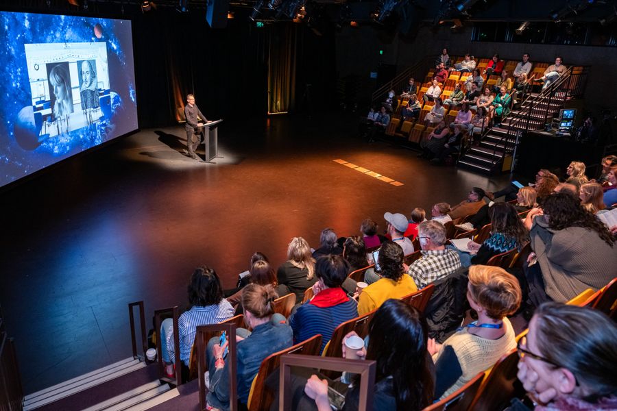 Image from 2024 National Teacher Conference crowd