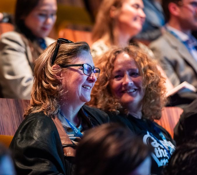 Image from 2024 National Teacher Conference crowd