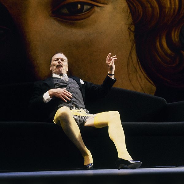 John Bell as Malvolio in TWELFTH NIGHT, directed by David Fenton (1995)