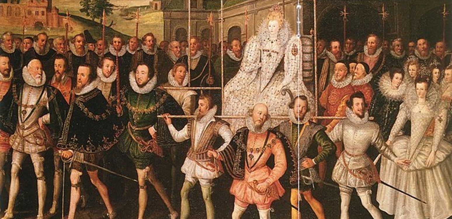 Procession portrait of Queen Elizabeth I