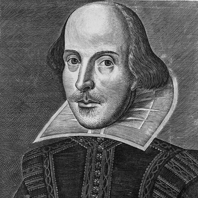 The Droeshout portrait of William Shakespeare