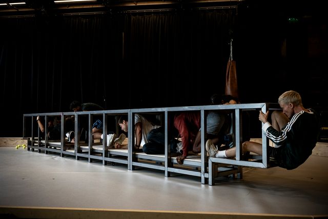 Bell Shakespeare Henry V Rehearsal 005165
