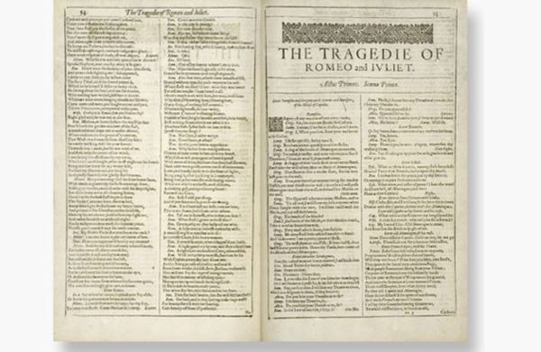 The First Folio, Romeo and Juliet